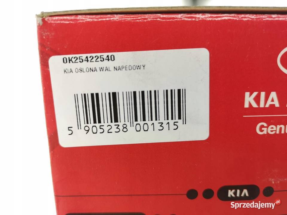 KIA OSŁONA PÓŁOSI MANSZETA WAŁ NAPĘDOWY SEPHIA