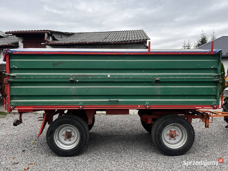 Przyczepa traktorowa Scalvenzi nieuszkodzony Zamość