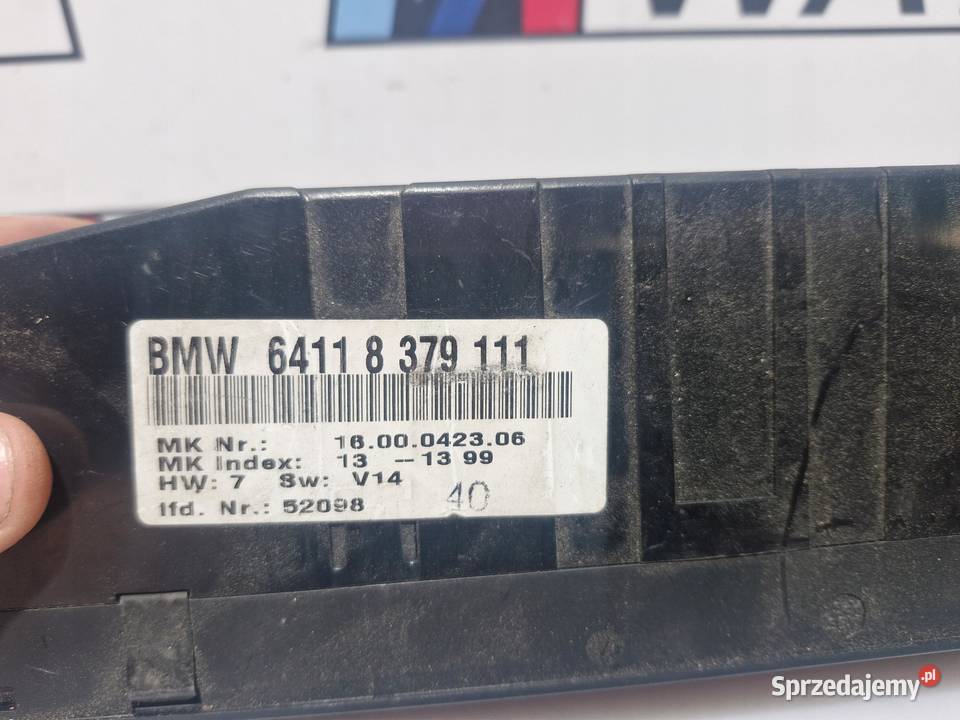 BMW E38 PANEL NAWIEWU KLIMATYZACJI 8379111