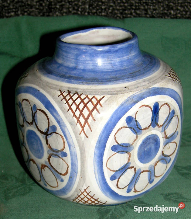 wazonik ceramiczny fayence espeD dolnośląskie sprzedam
