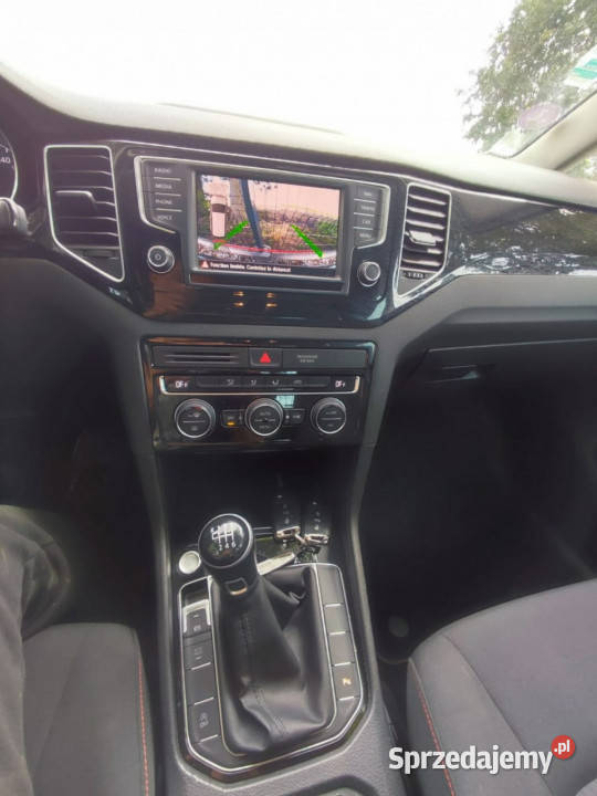 Volkswagen Golf Sportsvan 14Tsi 125 80 I 2014 kamera cofania Pleszew