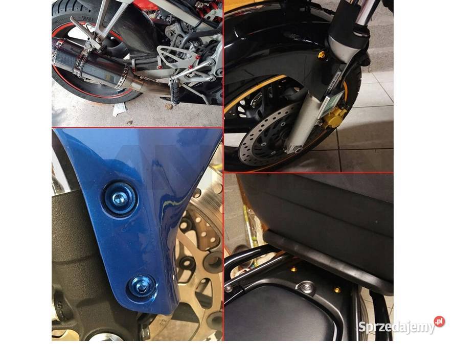 ŚRUBA 10 M6 DO OWIEWKI MOTOCYKLA GRANATOWE Sosnowiec