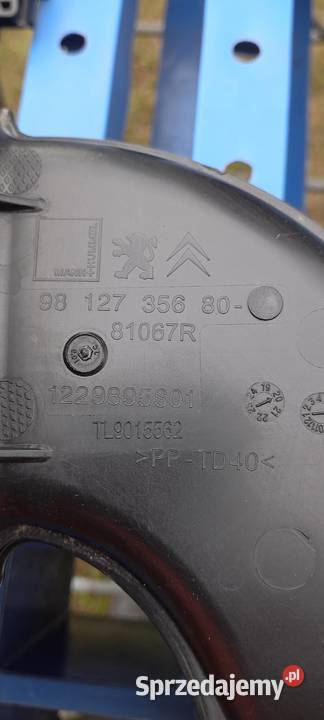 Obudowa filtra powietrza Peugeot Citroen 98 127 osobowe Chodzież
