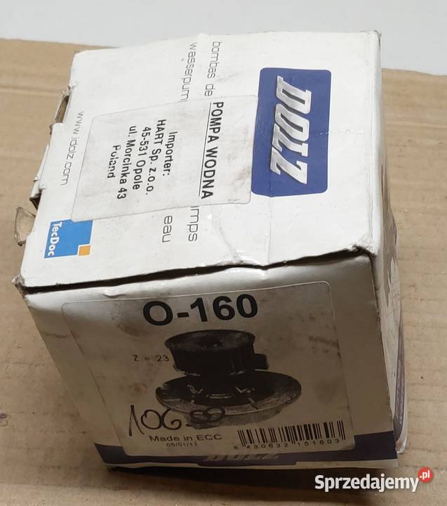 POMPA WODY OPEL ASTRA G H VECTRA B C CORSA C Mielęcin
