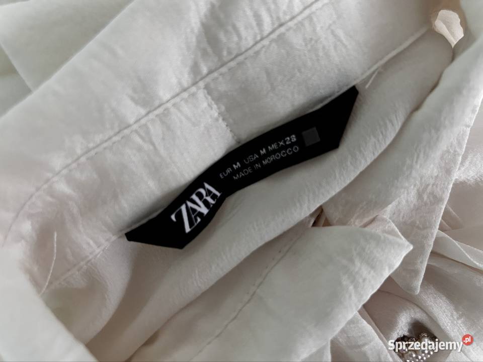 Elegancka bluzka Zara M koszula bluzka z kokardą Wyszków