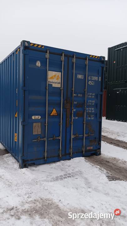 Kontener morski 40 HC IICL stan RĘKI Łódź