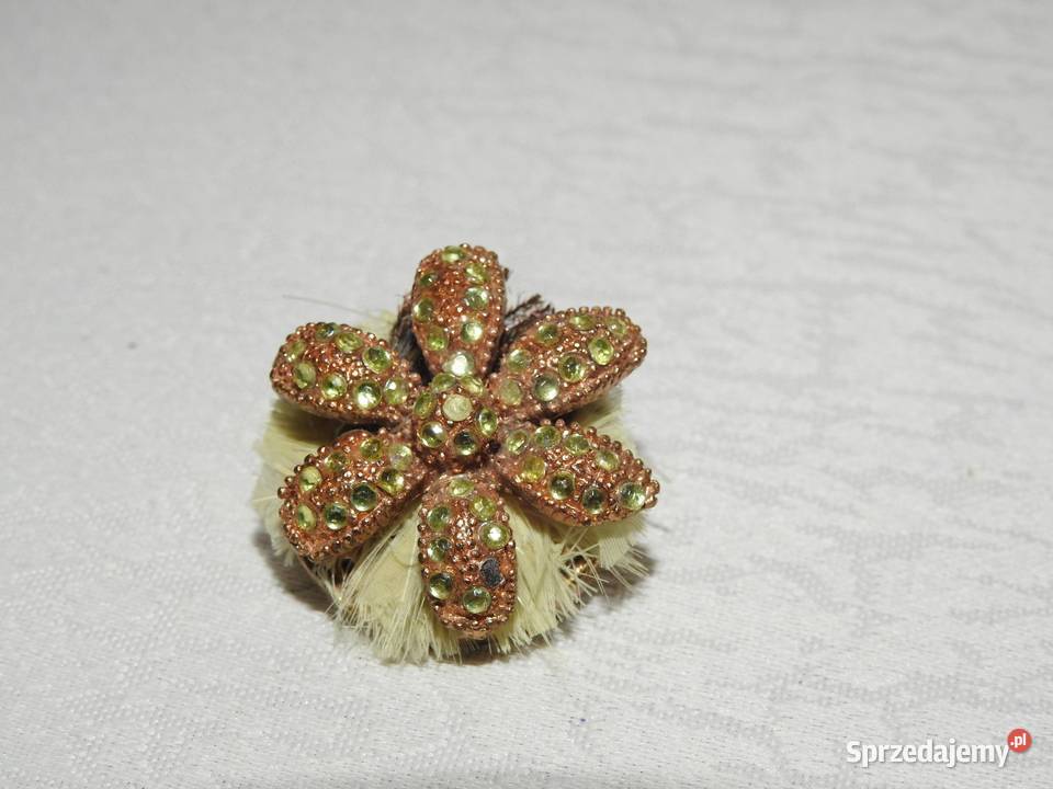 Broszka z kryształkami Przemyśl