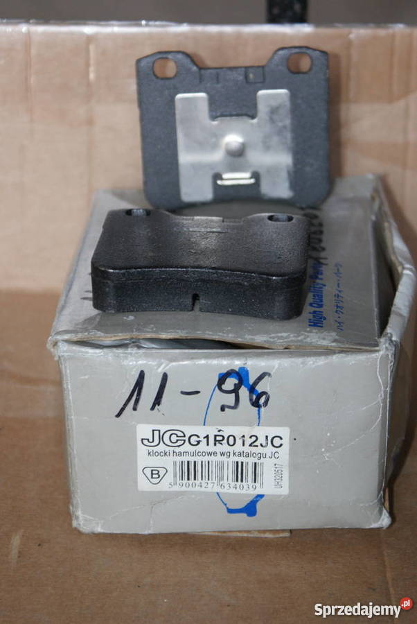 1196 TOMEX brakes KLOCKI HAMULC CITROEN SAXO Pozostałe