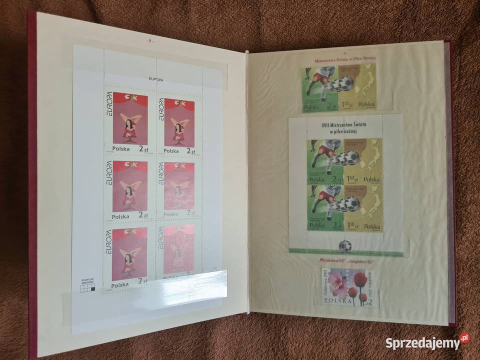 Znaczki RP tom XXIV rocznik 2002 2003 Piekary Śląskie