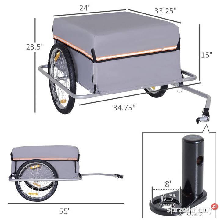 Przyczepa towarowa przyczepa transportowa małopolskie Bochnia