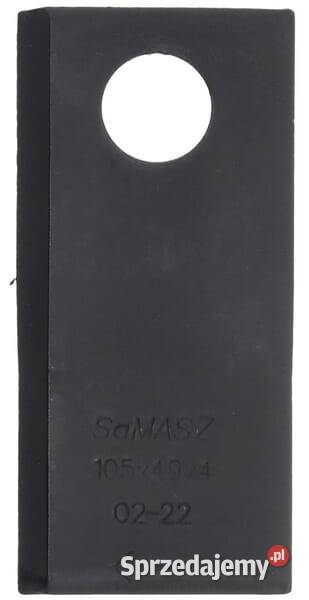 Zestaw noży kosiarki prawych 12 105x49x4 mm
