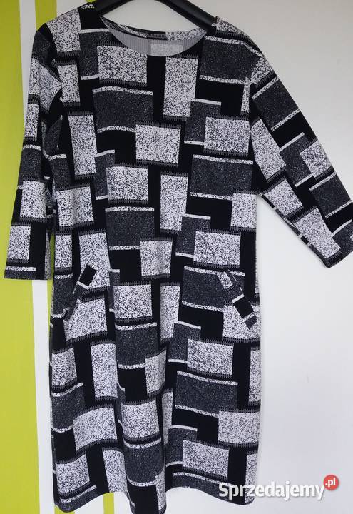 XL48 Ołówkowa nowa sukienka Butik produkt polski Bluzki i koszule śląskie Gliwice sprzedam