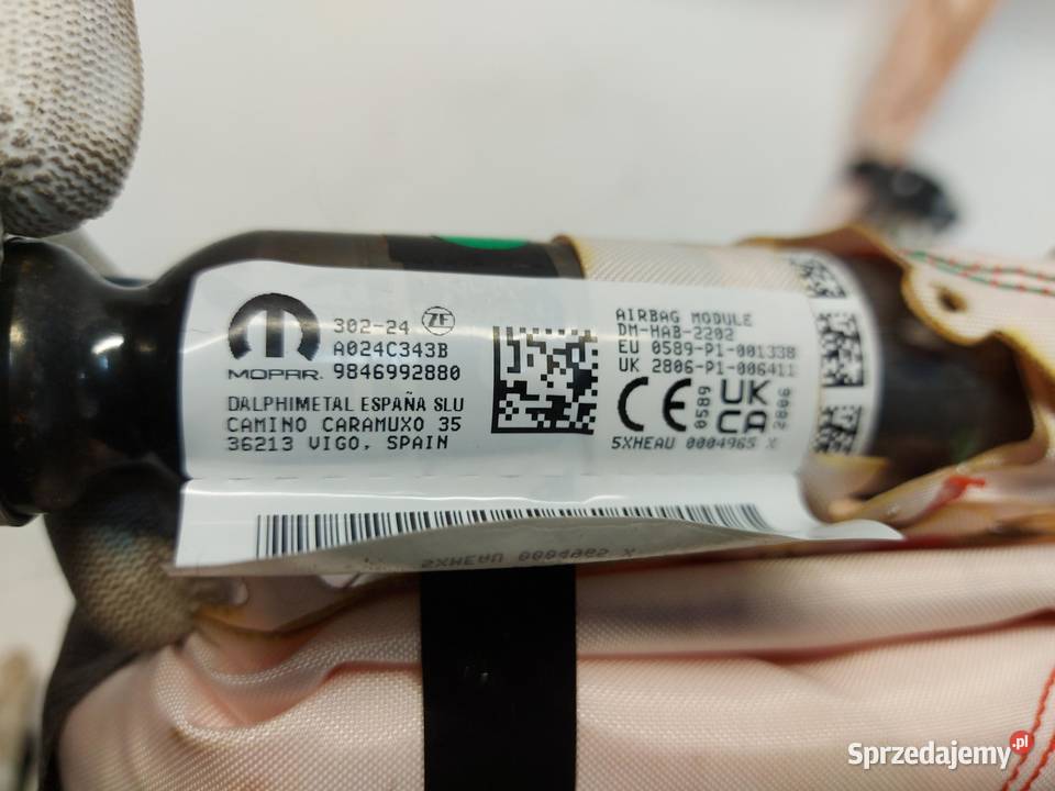 OPEL Grandland II 2024 Poduszka powietrzna sprzedam