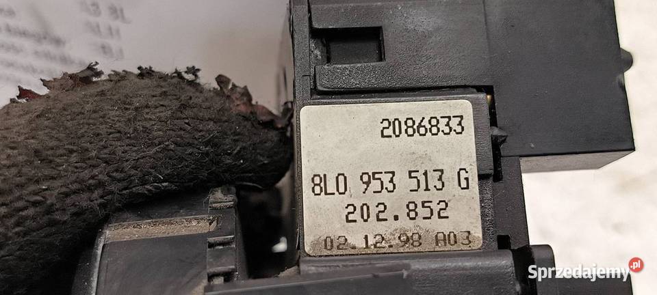 PRZEŁĄCZNIK ZESPOLONY AUDI A3 8L 8L0953513G Lipno