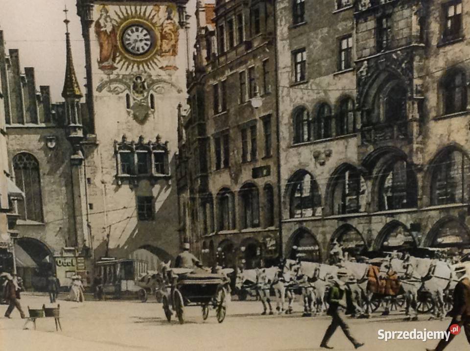 Stary Obrazek Obraz MUNCHEN 1609 Niemcy Nowa Sól