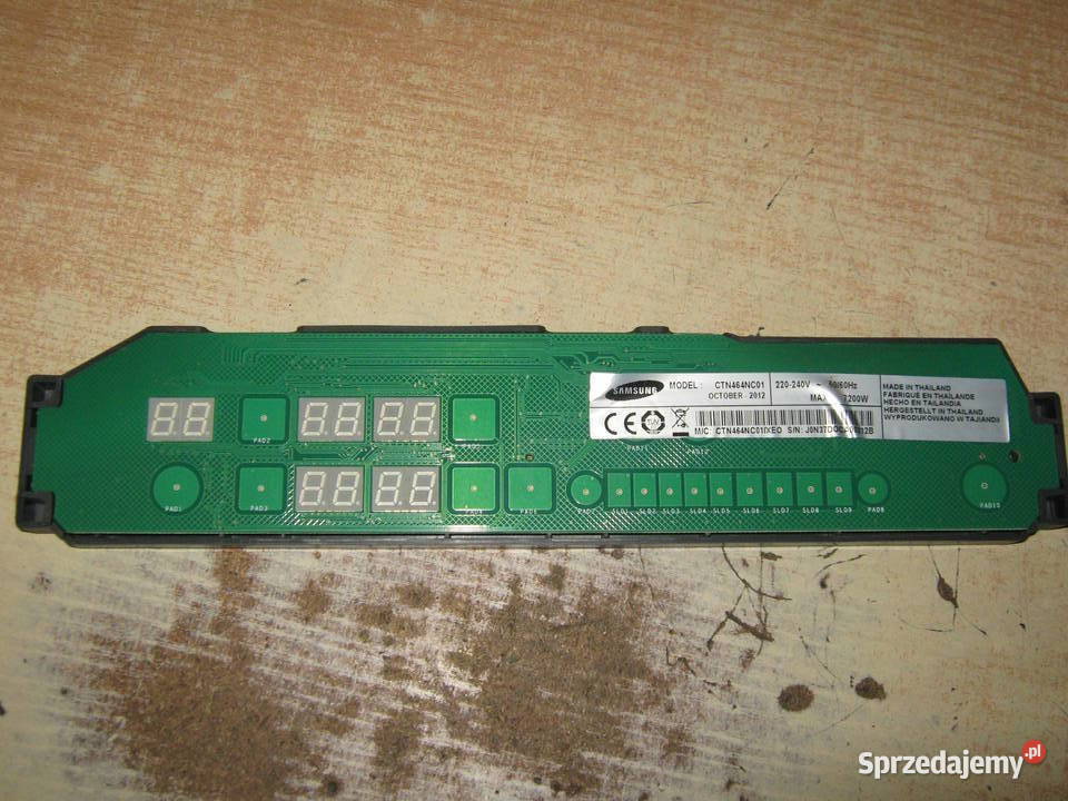płyta indukcyjna panel sterowania SAMSUNG CTN