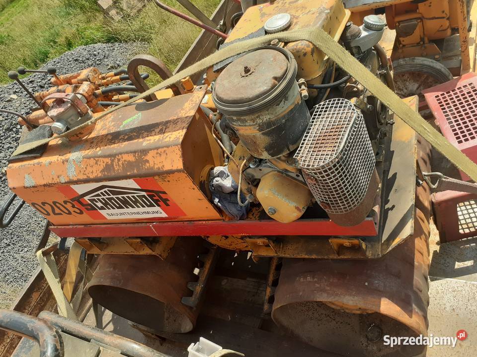 Walec Rammax RW1402 z Niemiec Walce Lubań