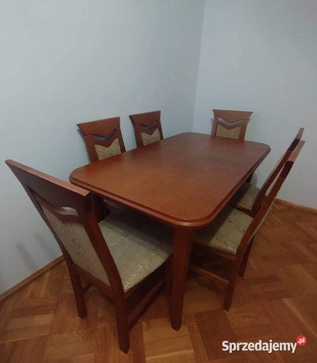 Stół rozkładany z krzesłami 80cm Stoły Oleśnica