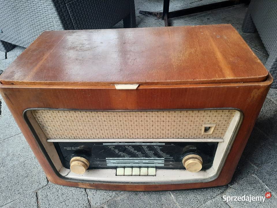 Stare radio DIORA z gramofonem łódzkie Tomaszów Mazowiecki