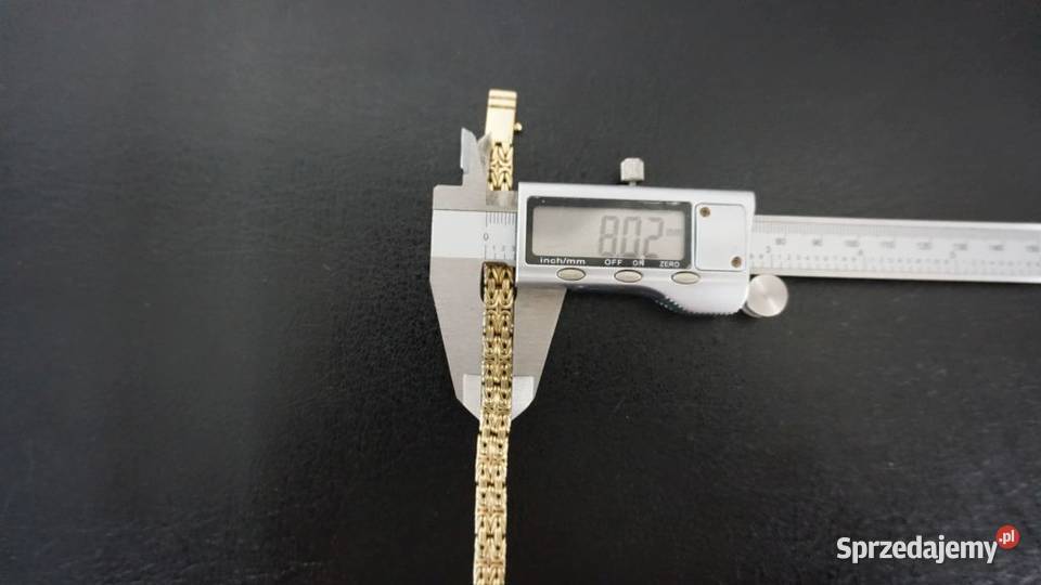 Złota Bransoleta Królewska Bransoletka 46G Warszawa