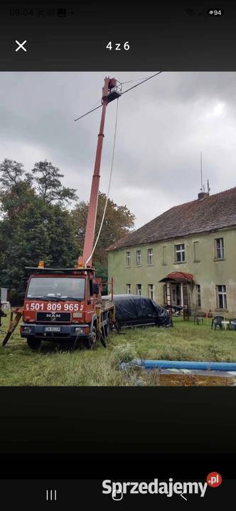 podnosnik koszowy wumag 25m WT250