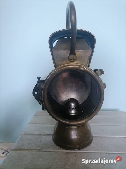 Stara lampa z mosiądzu G Ducellier Kraków