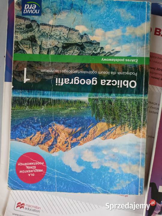 Oblicza geografii podstawowa podręczniki szkolne tradycyjny podręcznik Warszawa