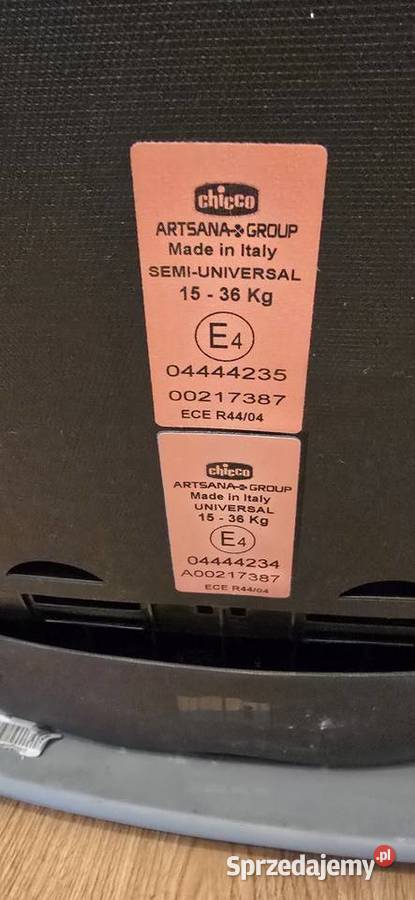 Fotelik samochodowy Chicco Oasys 23 FixPlus EVO Chicco Lębork
