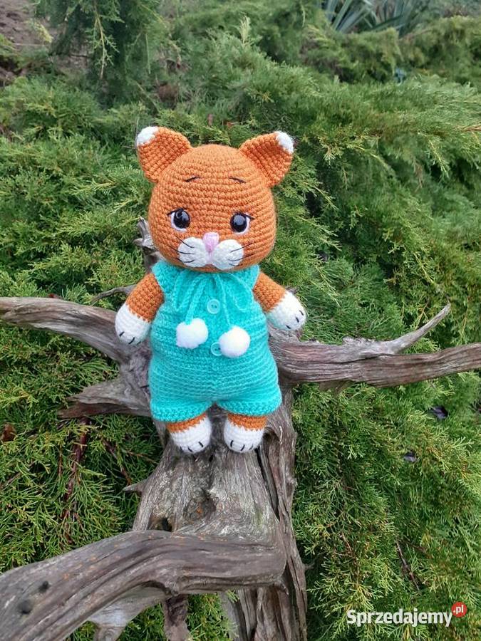 Kot kotek na szydełku Nakło nad Notecią