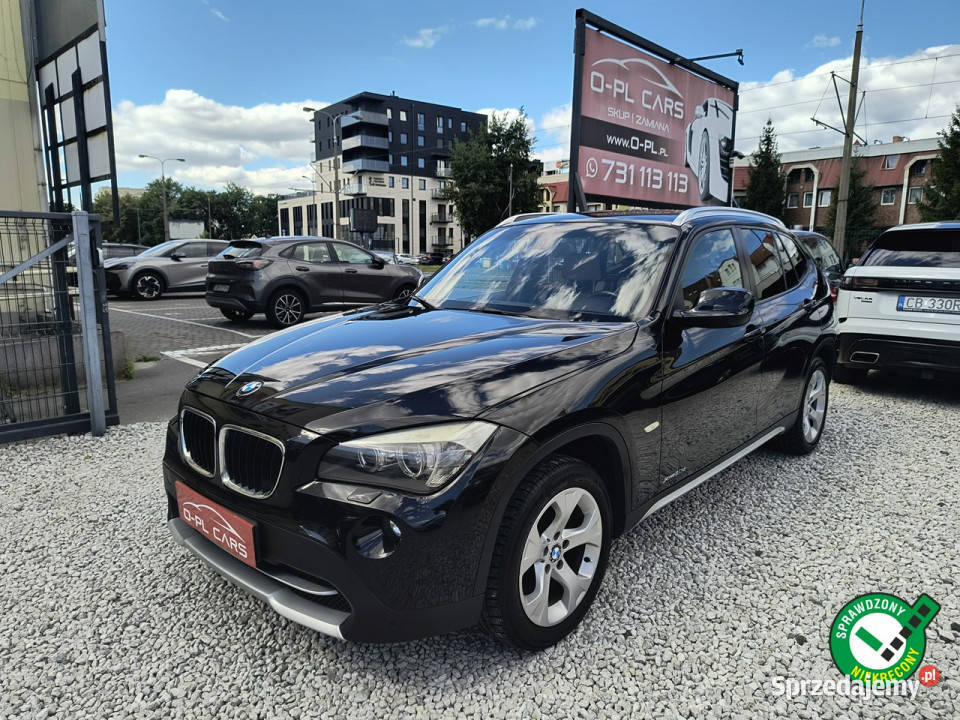 BMW X1 Salon jasne skóry ALU4x4Xdriveczujniki 4/5 Bydgoszcz