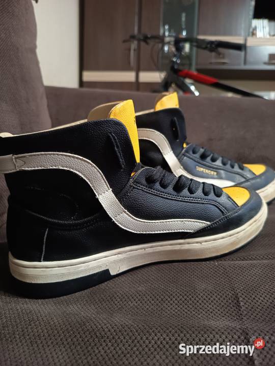 Buty Sportowe Sneakersy Koszykarskie Vintage z