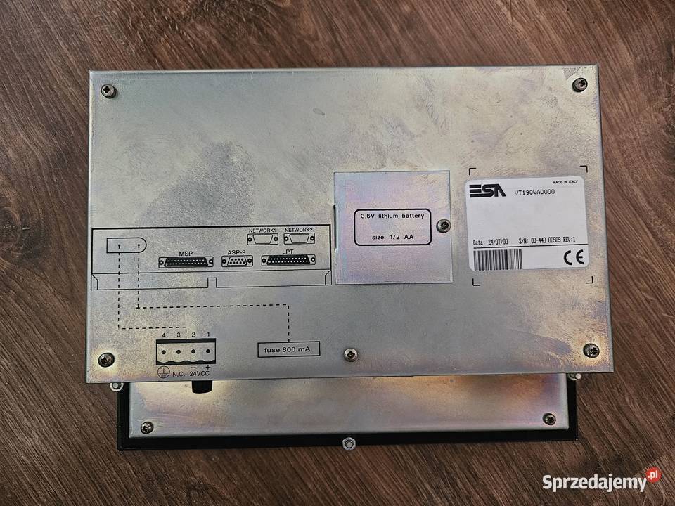Panel SAIA PCD7D82 ESA VT190W Pozostałe Wrocław