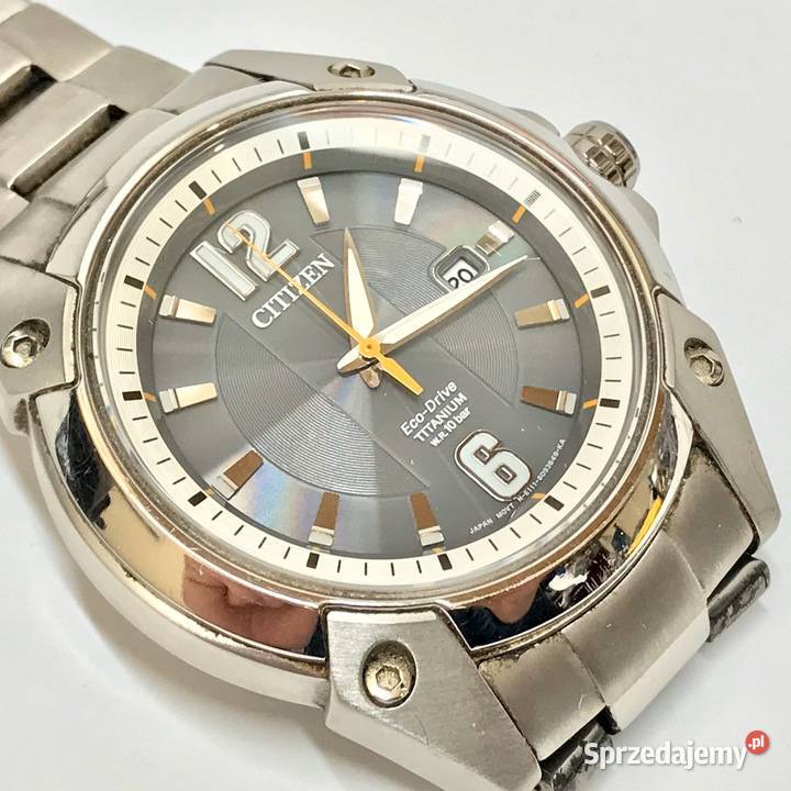 citizen eco drive titanium marinaut