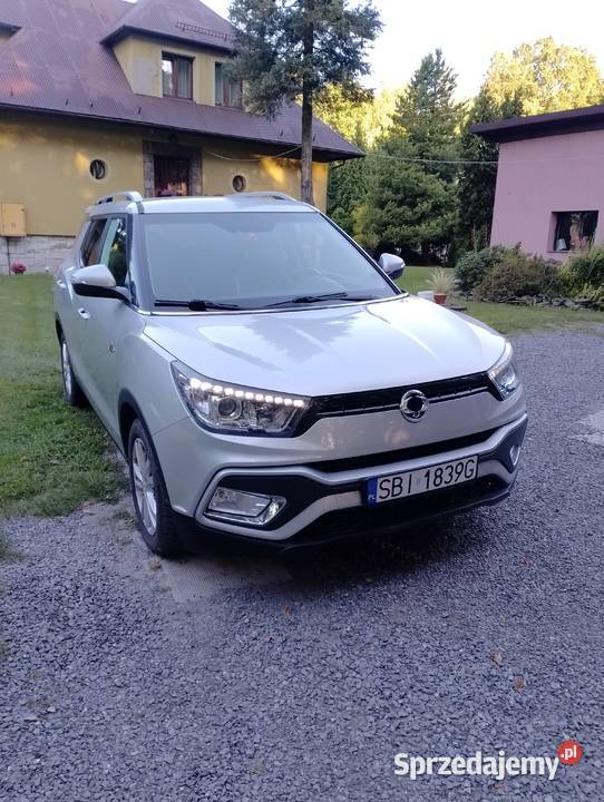 ZAREJESTROWANY SSANGYONNG XLV 4X4 DISEL QURTZ skórzana tapicerka XLV śląskie Wilkowice