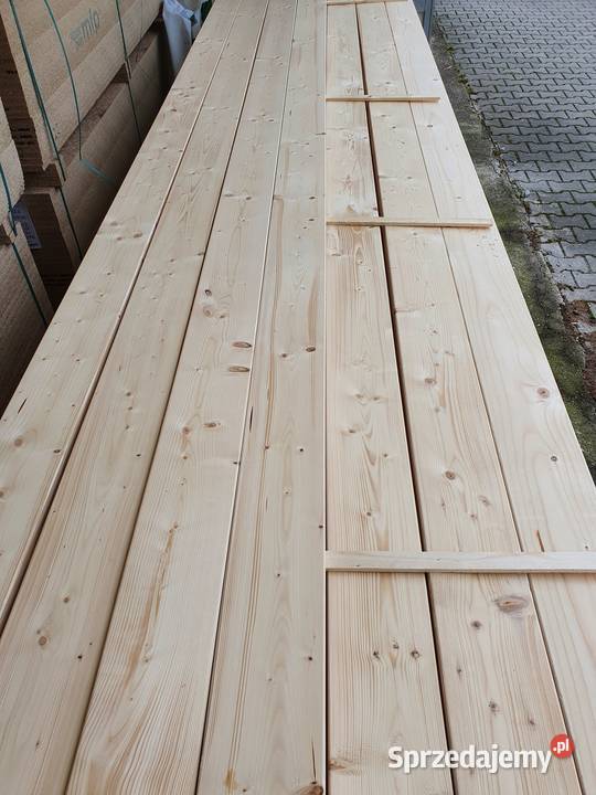Deska tarasowa ogrodzeniowa gładka 28x145 świerk mazowieckie sprzedam