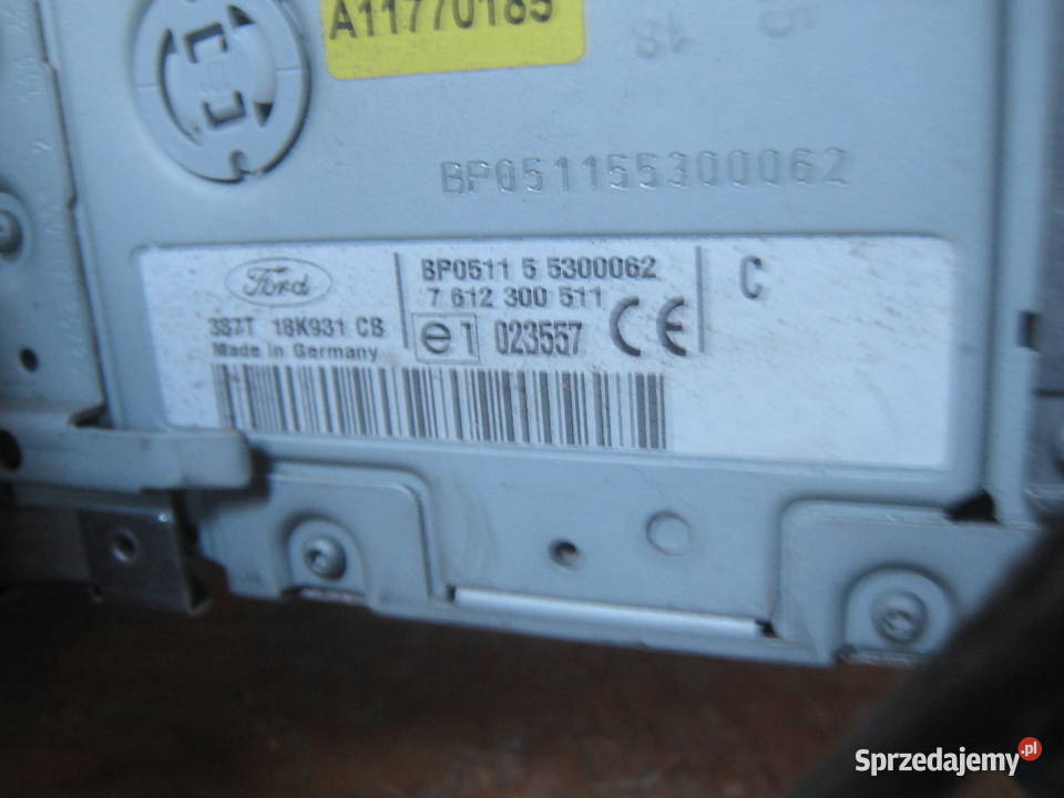 Radio fabryczne Ford Blaupunkt TravelPilot EX