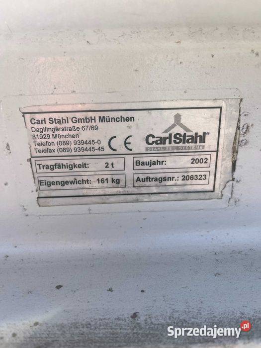 Trawers trawersa regulowany 2000 CarlStahl L215 Pozostałe Narzędzia
