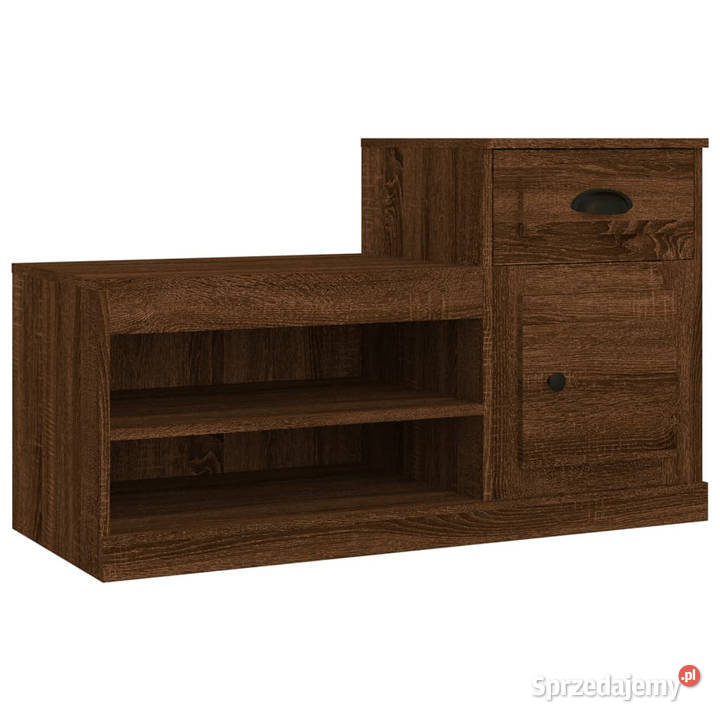Szafka na buty brązowy dąb 100x42x60 WM816423 Warszawa