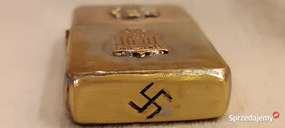 Wojskowa zapalniczka benzynowa Luftwaffe II Militaria małopolskie Kraków sprzedam