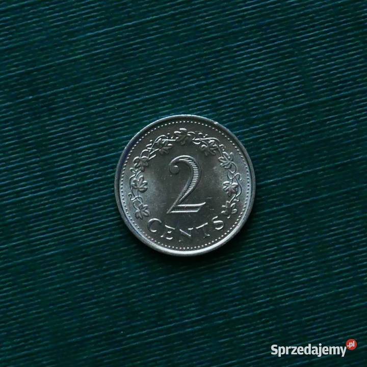 MALTA 2 centy 1977r