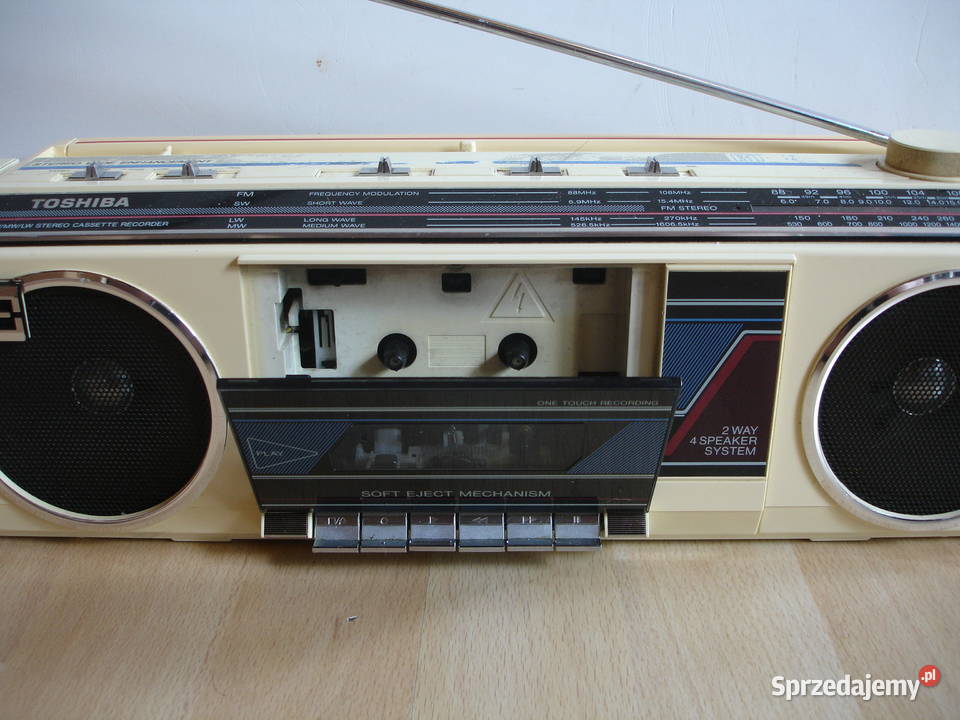 Radiomagnetofon TOSHIBA RT8016 lubuskie Zielona Góra
