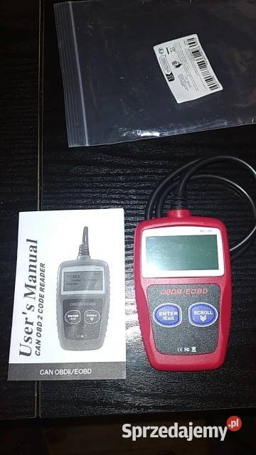 OBD2 komputer diagnostyczny skaner błędów OBDII Akcesoria samochodowe Łódź sprzedam