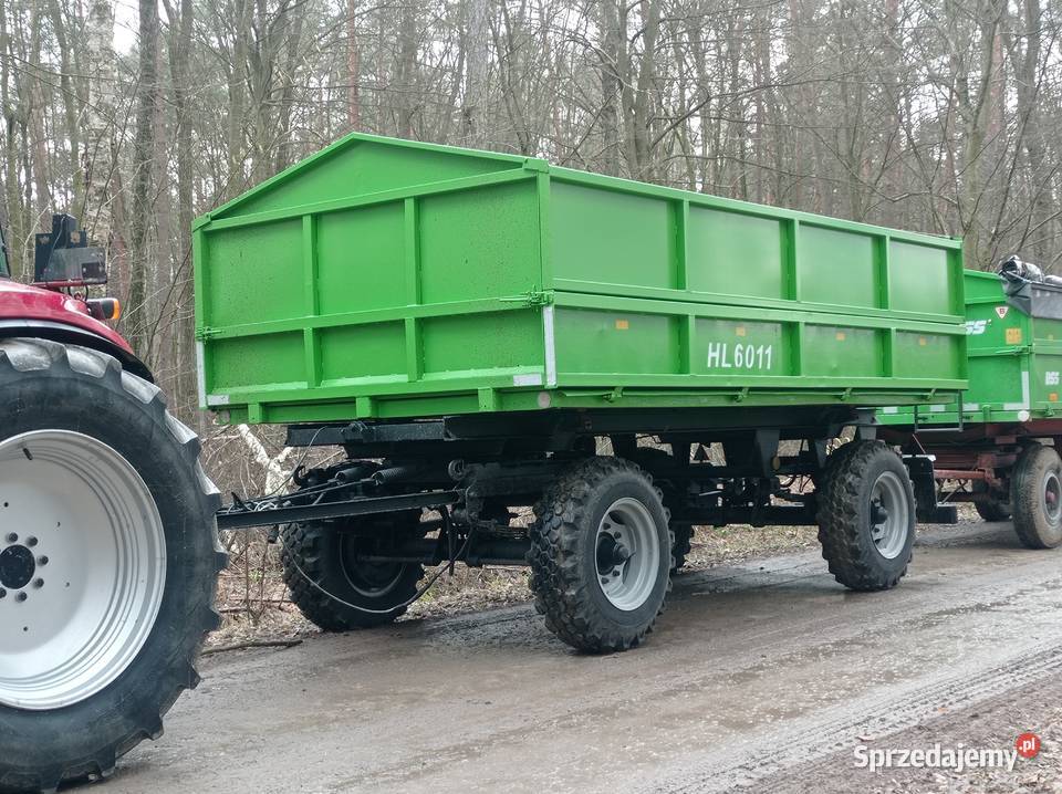 Przyczepa rolnicza hl 6011 Bss zarejestrowana lubelskie Krasnystaw