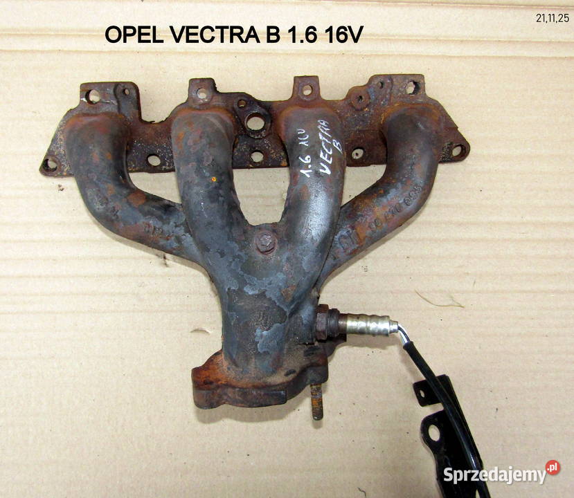 KOLEKTOR WYDECHOWY OPEL VECTRA B 16 16V 90470095 Motoryzacja Mysłaków