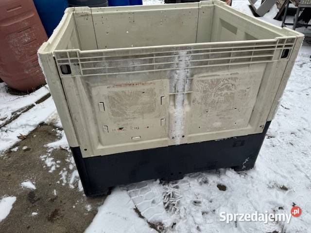 Sładana skrzyniopaleta 100 x 120 palox Głogówko