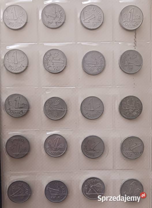1 Forint Węgry różne roczniki Numizmatyka