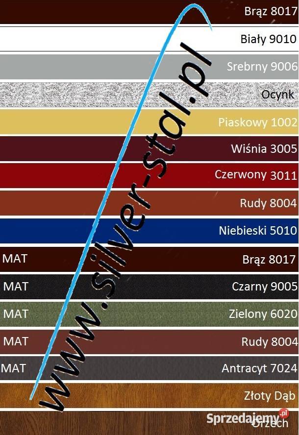 garaż blaszany 35x5 3x5 orzech złoty dąb garaże Kraków