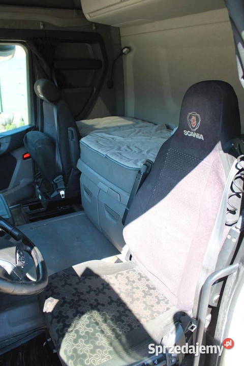 Ciagnik Eur 6 Scania biały Warszawa