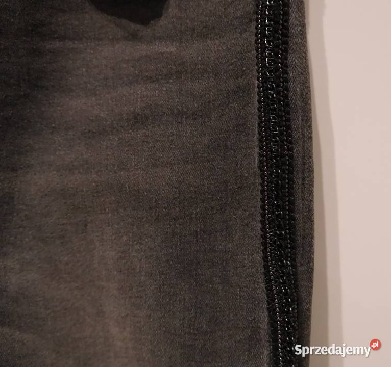 Spodnie rurki łańcuszek koraliki 36 S Inny materiał Wrocław