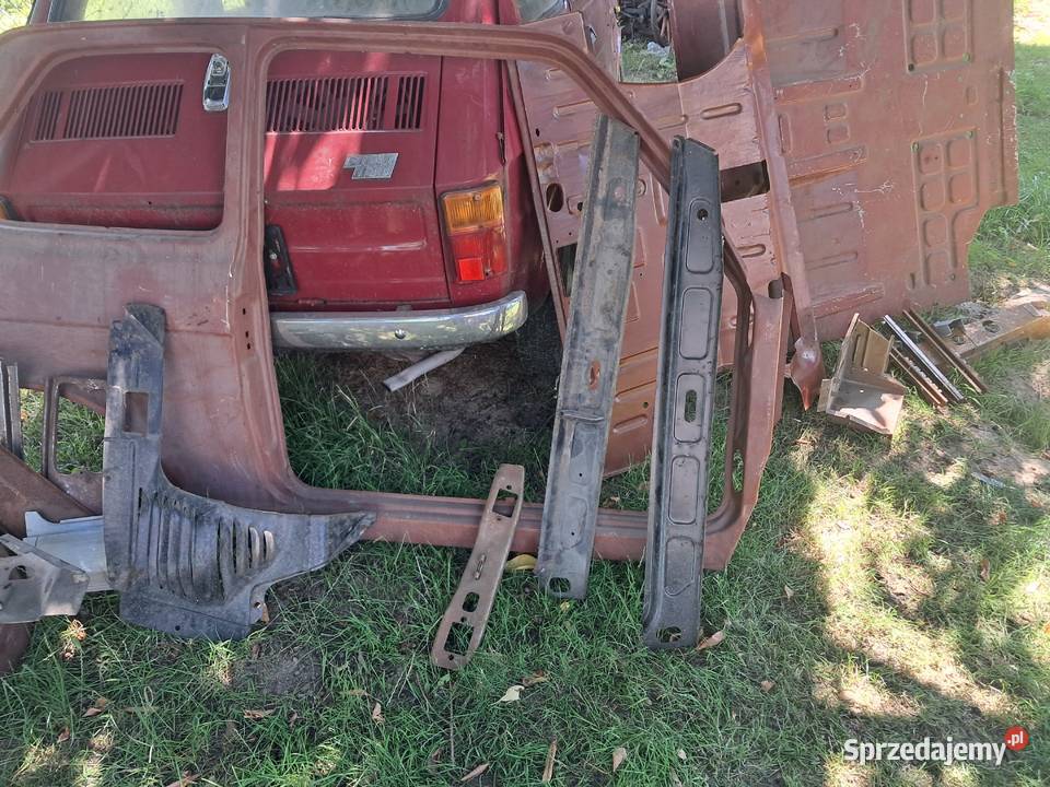 Fiat 126p części blacharskie i mechaniczne Rok produkcji 1980 126